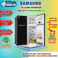 RT25M4032BU/SV Tủ lạnh Samsung Inverter RT25M4032BU/SV, ngăn đông mềm, bộ lọc than hoạt tính