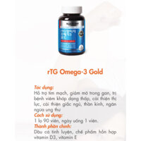rTG OMEGA 3 gold nutri d day hổ trơ tim mạch …