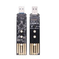 Rtl9210b vỏ bọc ssd giao thức kép usb c m.2 nvme pcie ngff bộ chuyển đổi vỏ ssd usb3.1 gen2 10gbps m2 cho ssd 2230/2242/2260/2280