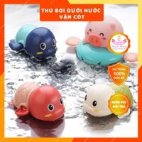 Rùa Bơi Vặn Cót - Đồ Chơi Nhà Tắm - đồ chơi Dưới Nước thả bồn tắm Cho Bé Thích Thú Vận Động Khỏe mạnh