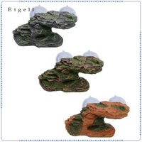 Rùa Leo Bước Ledge Trang Trí Bể Cá Đá Rùa Dock Nghỉ ngơi Sân thượng cho Động Vật lưỡng cư Ếch Bò sát