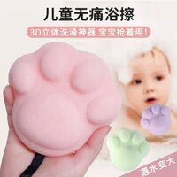 Rửa mặt 93% đánh giá tích cực, bọt biển tắm cho trẻ em, dụng cụ chà rửa, khăn tắm konjac cho trẻ sơ sinh, mềm mại và nhẹ nhàng