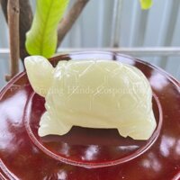Rùa Phong Thuỷ | Kim Quy Đá Ngọc Xanh | Tượng Rùa May Mắn | Size Nhỏ Để Bàn 9cm