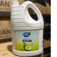 Rửa tay Dr Clean can lớn 4kg hương trái cây thanh mát, sạch khuẩn mềm dịu da tay