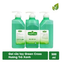 Rửa Tay Khô 🌈HÀNG CHÍNH HÃNG🌈 COMBO 4 chai Gel rửa tay khô GREEN CROSS - dung tích 500ML/chai | Greencross