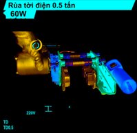 Rùa Tời Điện 500kg