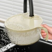 Rửa trái cây, rau, vo gạo, vách ngăn lọc, chậu rửa rau, giỏ đựng đậu, Bát Thoát Nước