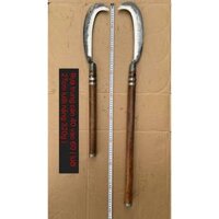 Rựa Trung Phát Cây & Chặt Nhẹ - Lò Rèn Tuấn QNam - Thép Nhíp Loại 1, Cán Gỗ Lụi - Hàng Chất Lượng