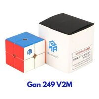 Rubik 2x2/ GAN 249 V2 M Stickerless (Có nam châm) - ZyO Rubik