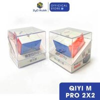 Rubik 2x2 Qiyi M Pro Magnetic/ Ballcore Stickerless 2024- Cubec Có Nam Châm-Đồ Chơi Trí Tuệ- Zyo Rubik