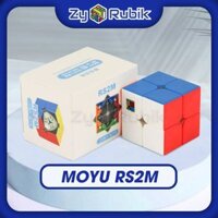 Rubik 2x2 - RS2M - Đồ Chơi Trí Tuệ - Moyu - 2 Tầng Stickerless ( Hãng Mod Nam Châm ) - ZyO Rubik