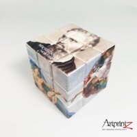 Rubik 3x3 ArtprintZ "Artist Michelangelo" cực bền, cao cấp