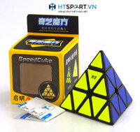 RuBik 3x3 Kim Tự Tháp, Rubik Viền Đen Tam Giác 3 Tầng, Thách Thức Độ Khó Cao Cấp ( Black ) - HTSPORT.VN