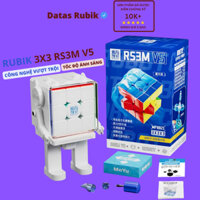 Rubik 3x3 MoYu RS3M V5 RS3 M 3x3 Magnetic UV Rubic 3 Tầng Cao Cấp Nam Châm Đồ Chơi Trí Tuệ