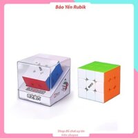Rubik 3x3 Nam Châm QiYi MS Magnetic Stickerless Rubik 3 Tầng Giá Rẻ Rubic ( Mã RB17 )