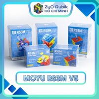 Rubik 3x3 RS3m V5 Stickerless 2023 Phiên Bản Magnetic/Maglev/BallcoreUV- Đồ chơi Trí Tuệ- Zyo Rubik Hồ Chí Minh