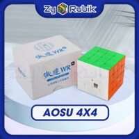 Rubik 4x4 MoYu AoSu WRM 4x4 Không viền Stickerless Có Nam Châm- Đồ Chơi Trí Tuệ
