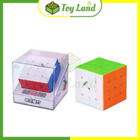 Rubik 4x4 QiYi MS Stickerless Có Nam Châm Rubic 4 Tầng 4x4x4 Không Viền Đồ Chơi Lắp Ráp Xếp Hình