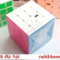 Rubik 4x4x4 Moyu Aosu Stickerless Pink Cao Cấp