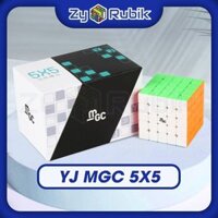 Rubik 5x5 YJ MGC 5x5 Có Nam Châm Stickerless Rubik 5x5x5 YongJun MGC 5x5 Không Viền (Hãng mod Nam châm) - Zyo Rubik