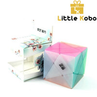 Rubik Axis Cube QiYi Jelly Thạch Anh Rubik Biến Thể