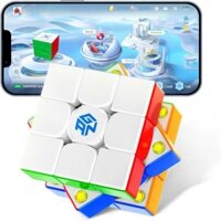 Rubik Gan 356 i Carry S 3x3x3 Stickerless có bluetooth nam châm cao cấp chính hãng kết nối điện thoại