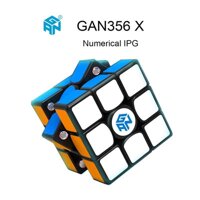 Rubik Gan 356 X numerical IPG 3x3x3 Black - SP004500