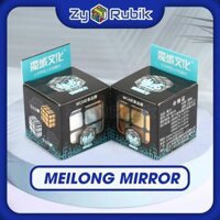 Rubik Gương - Meilong Mirror 3x3 - Đồ Chơi Trí Tuệ Tráng Gương Với 2 Màu Vàng, Bạc - ZyO Rubik