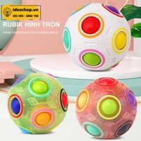 Rubik Hình tròn Cầu Vồng Magic Rainbow Ball