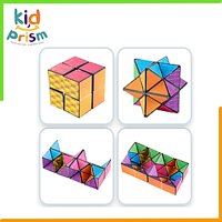Rubik khối lập phương ma thuật Magic Cube - Rubik 3D thay đổi hình dáng giúp giảm stress, tăng cường phát triển trí não