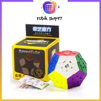 Rubik Megaminx QiYi QiHeng S Stickerless Rubic 12 Mặt Đồ Chơi Trẻ Em ,rubik _shop97