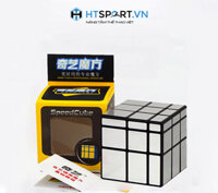 RuBik Tráng Gương Bạc, Rubik 3x3 Mirror Cube WiYi Lập Phương Viền Đen - Phát Triễn IQ Cao Cấp - HTSPORT.VN