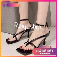 RUBY_SHOP Sandal giày cao gót siêu rẻ mới nhất 2020 cao 7cm - w4