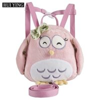 Rui YING Túi đi học mẫu giáo dây kéo sản phẩm trẻ em hoạt hình dễ thương cho bé túi thắt lưng chống thất lạc ba lô sang trọng