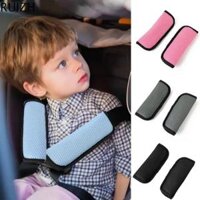 RUIZH Mềm Rắn Màu Sắc Trẻ em Xe Seatbelt Bìa Miếng bọt biển Vai Bảo Vệ Pad Xe Đẩy trẻ sơ sinh Phụ Kiện An toàn Dây Đeo Vai Bìa Bé Vành Đai Vai Pad Xe Đẩy trẻ sơ sinh Đệm