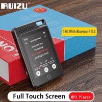 RUIZU Máy Nghe Nhạc MP3 Bluetooth C1 Tích Hợp Loa Thiết Bị Phát Video HD Màn Hình Cảm Ứng MP4 Nhạc Thể Thao Cầm Tay 16G Có Lỗ Dây Hỗ Trợ Máy Tính Lặp Lại A-B Sách Điện Tử Đài FM Duyệt Ảnh Ghi Âm Giọng Nói Lịch Báo Thức Đồng Hồ TF mở Rộng Thẻ