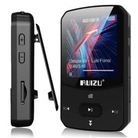Ruizu X52 Sport Bluetooth Mp3 16GB Máy nghe nhạc Clip di động Máy nghe nhạc mini có hỗ trợ màn hình FM, Ghi âm, Đồng hồ,
