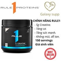 RULE 1 CREATINE MONOHYDRATE Tăng cơ tăng sức mạnh 150 LIỀU DÙNG Giá sinh viên