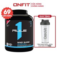 Rule 1 R1 Whey Protein Blend 2.2 KG (66 - 69 Lần Dùng) Hỗ Trợ Tăng Cơ và Phục Hồi Cơ | Nhập Khẩu Mỹ
