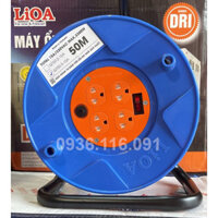 Rulo Điện LiOA 50m Ổ Cắm Kéo Dài Xách Tay Lioa QT50-2-15A