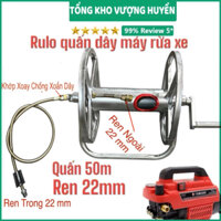 Rulo quấn dây cho máy rửa xe gia đình,máy rửa xe mini cầm tay,ren 22mm và ren 14mm