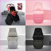 Run Bé Sơ Sinh Mùa Đông Ấm Túi Ngủ Trẻ Sơ Sinh Màu Trơn Quấn Quấn Chống Gió