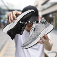 Rừng Tuyết Tùng☘Giày nam Giày lưới thông gió Giày lội nước ngoài trời di động đế mềm mại thoải mái giày thể thao