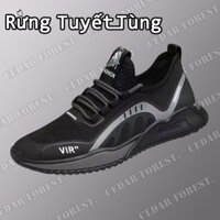 Rừng Tuyết Tùng☘Giày thể thao nam Lưới giày bay thoáng khí Giày thể thao leo núi