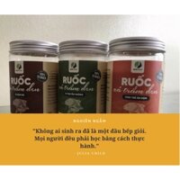 RUỐC CÁ TRẮM ĐEN, ĐỒ ĂN DẶM, Rắc cơm