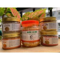 Ruốc chà bông cá hồi NAUY, Chà bông cá lóc, ếch, lươn cho bé ăn dặm