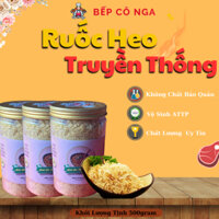 Ruốc Thịt Heo 100% - Chà Bông Heo Thơm Ngon (Hũ 500gr)