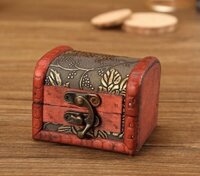 Rương Gỗ Nhỏ Hộp Quà Tặng Kalimba Mini Kalinh