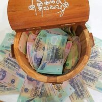 Rương Gỗ Tài Lộc TẶNG lá mẹ ngoắc và bó gỗ Phong Thủy Tuấn Anh