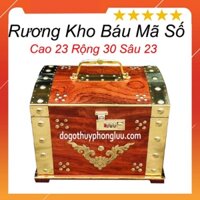 Rương hòm đựng đồ có mã số gỗ hương loại lớn